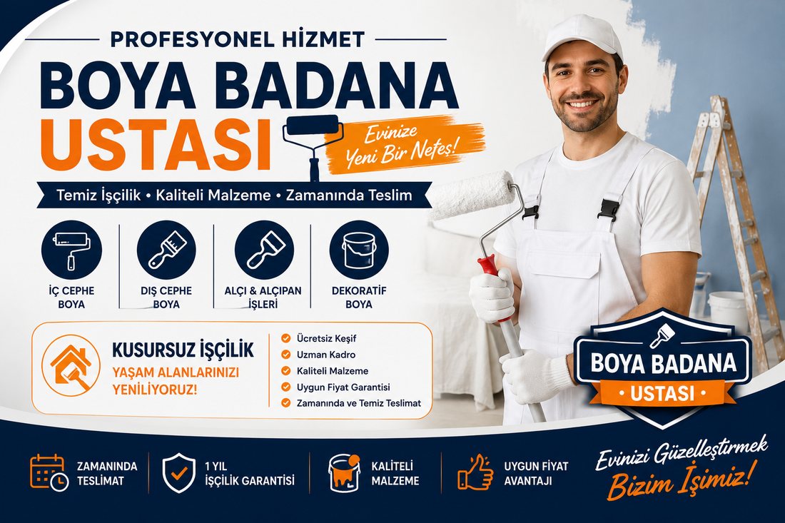 Bergama boya badana ustası – profesyonel boyacı